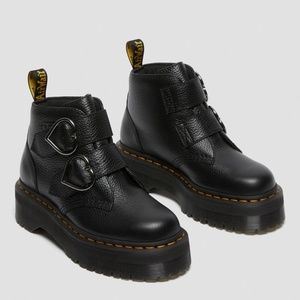 Dr. Martens Devon Heart Leather Boots
